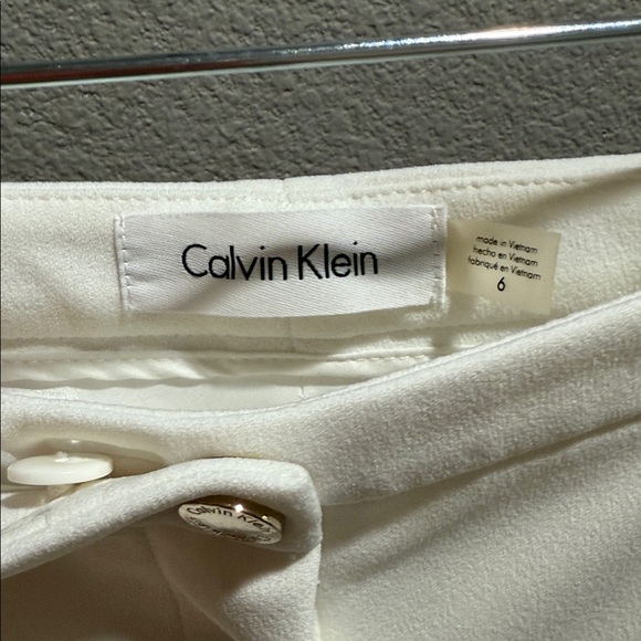 Calvin Klein White Trousers - Picture 5 of 5